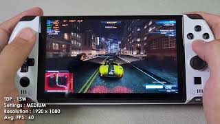 GPD WIN 4 (Ryzen 6800U) Game test - Need for Speed Most Wanted (2012)