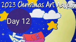 Day 12 My Christmas Art Advent Calendar 2023