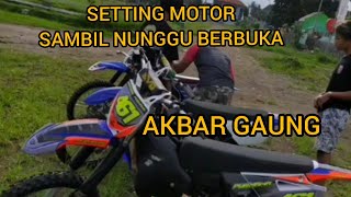 NGABUBURIT SETTING MOTOR CROSS JUPITER||GRASTRACK