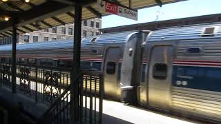 Empire Service train at Harlem-125th Street