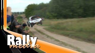 WRC Rally Poland 2016 - Crash + mistakes + high speed! - Best of by Rallymedia