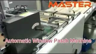 Automatic Window Patch Machine Window Patcher Folder Gluer Machine | Master