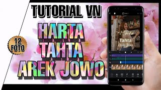 Tutorial Edit Video VN Harta Tahta Arek Jowo | Tutorial VN Sesuai Beat Musik