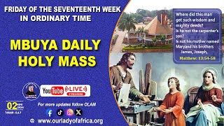 Catholic Mass Today |Daily TV Mass, Friday 02nd August, 2024