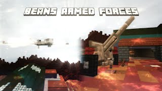 Minecraft bedrock addon:Beans Armed Forces (The best vehicles military)...