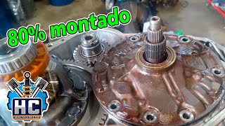 Montando as engrenagens do cambio a245e Corolla parte 4