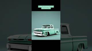 #davinciresolve 1962 #Chevy #c10 real vs rendering