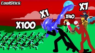 100x Sicklewraths Vs All Stick Unit Army | Stick War Tournament | Stick War Legacy