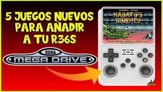 🔥🔥 AÑADE JUEGOS ACTUALES DE SEGA MEGADRIVE A TU R36S 🔥🔥