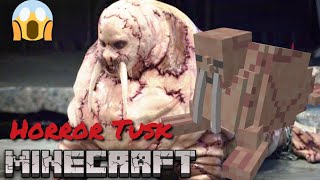 Minecraft Horror addon. Tusk