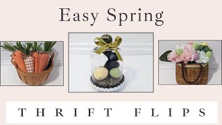 3 Easy Spring Thrift Flips