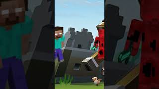 Herobrine Vs All Creepypasta In Minecraft 🔥🥶 || #shortsfeed #shorts #viral #viralshorts #herobrine