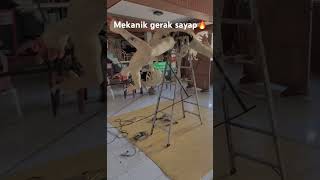 MEKANIK GERAK SAYAP ‼️ #ogoh #tutorial #robot #ogohogoh