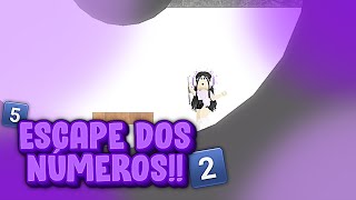 ꒷꒦🔟𓄹 ࣪ ˖ Roblox - ESCAPE DOS NÚMEROS!