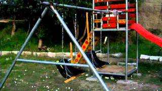 FABRICATION  D UN TOBOGGAN    BALANCOIRES N4 SUR 4