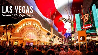 The Fremont St. Experience & Mirage Volcano