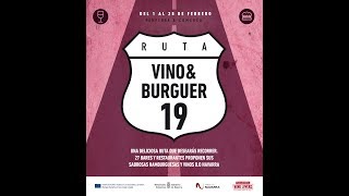 RUTA VINO BURGUER PROPUESTAS