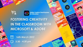 Fostering Creativity in the Classroom with Microsoft & Adobe