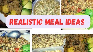 REALISTIC DINNER IDEAS //SIMPLE DINNER RECIPES#mealprep #viralvideo #dinner