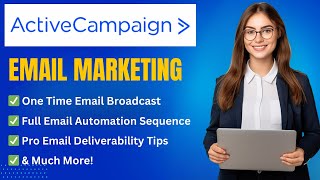 ActiveCampaign Tutorial: How to Set Up Email Broadcasts, Automations & Autoresponders