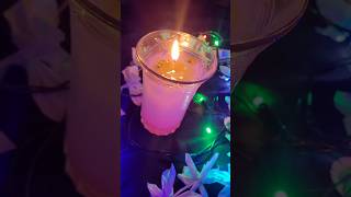 DIY Water Candle || Floating Candle|| #diwali #diwalispecial #shorts #short #viralvideo #trending