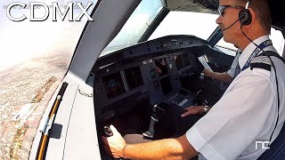 Aterrizaje Ciudad de Mexico  - Sidestick control Airbus A320