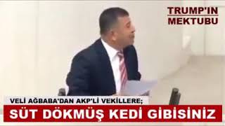 Veli Ağbaba"dan Akp li vekillere Trump'in mektubu tepkisi..