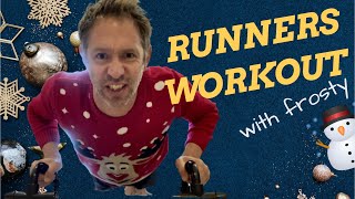 STRENGTH CONDITIONING FOR RUNNERS | VLOGMAS Day 5