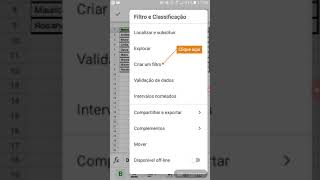Google Planilhas - Funções de Classificação e Organização
