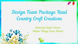 Simple Stories Simple Vintage Linen Market Design Team Package | Country Craft Creations