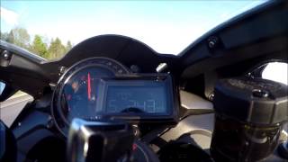 Kawasaki Ninja H2 Stock Gearing Test Pull - GPS Top Speed