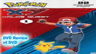 DVD Review of Pokemon XY The Series: Kalos Quest Set 1