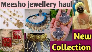 Latest meesho jewellery haul || Under ₹300 || earrings & neck piece || lifestyle with beauty24