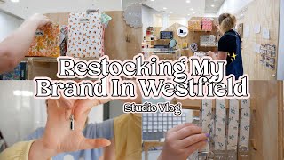 Pop Up Store Reopening In Westfield – Restock With Me ✿ Studio Vlog