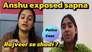 ⁠@Beinganshu0 ne kia sapna ko exposed 😱 || Sapna kia rajveer se shadi❓#snappygirlrajveer