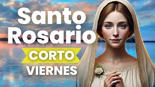 SANTO ROSARIO CORTO MISTERIOS DOLOROSOS VIERNES 18 DE OCTUBRE DEL 2024