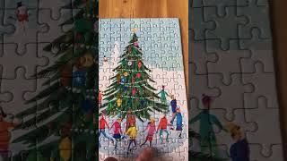 ASMR puzzle tracing ❤️ #asmr #shorts #puzzle #lofi #relaxing  #cozy #calm #winter #relax