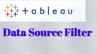 Data Source Filter In Tableau | Tableau tutorial in hindi #tableaututorial #tableaudesktop #tableau