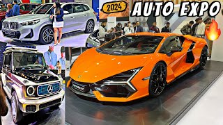 EPISODE NO.3 AUTO EXPO 2024🔥LAMBORGHINI, G WAGON, BMW, AUDI, MERCEDES_AUTO XPERT