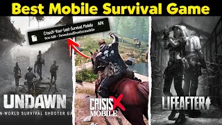 How To Download Crisis X Mobile For Free? Best Survival High Graphics Open World Multiplayer Game