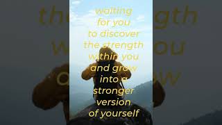 Find your strength within #motivational #motivationalvideo #courage #life #obstacles #shorts