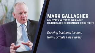 Mark Gallagher (F1) on drawing business lessons from Formula One Driver