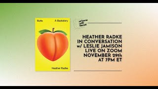 At Home with Literati: Heather Radke & Leslie Jamison