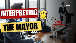 Interpreting For The Mayor At a Press Conference (Conference Interpreting Practice)