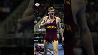 Social Highlight - Vance Vombaur, Minnesota (@NCAAWrestling)