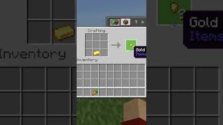 How To Make A Golden Carrot In Minecraft #Shorts