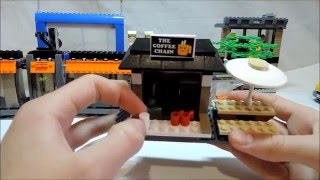 Обзор LEGO City 60097 городская площадь 2 часть