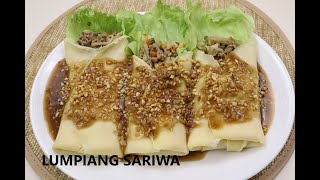 Lumpiang Sariwa. Recipe for 6 to 8 Servings