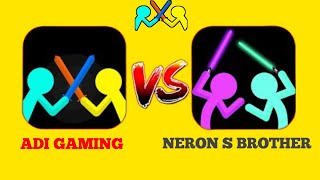 SUPREME DUELIST STICKMAN 🇧🇷 🇷🇺 ADI GAMING VS NERON S BROTHER 🇻🇳 #stickman #animation #shorts #gaming