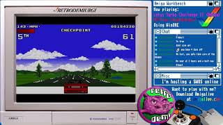 Speedrun: Lotus Turbo Challenge 2 (Amiga) - Forest course tied WR (20 seconds remaining)